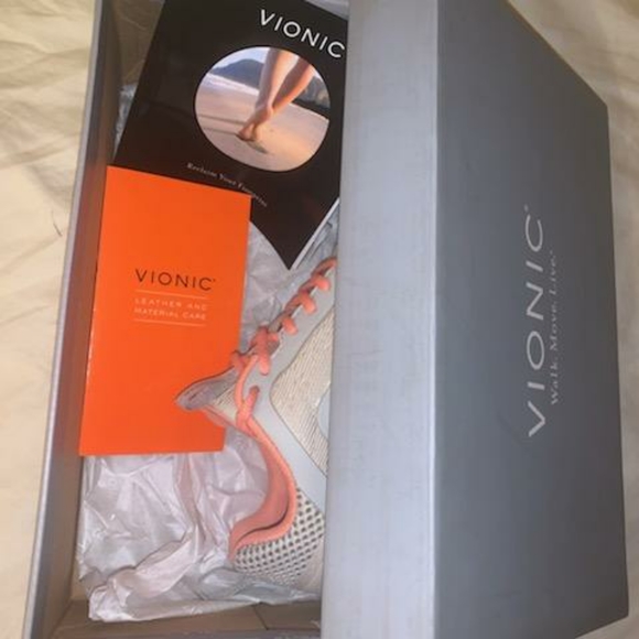 Vionic Womens Agile Jojo Ombre Gray Athletic and Training Shoes Sneakers NWT - Picture 3 of 5